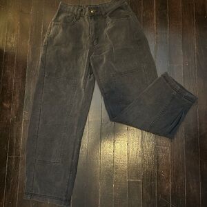 SHEIN Black Boyfriend Jeans